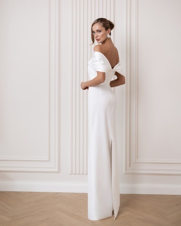 Rochia Charm maxi - alb - Img 2