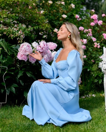 Rochie Coco - albastru - Img 5