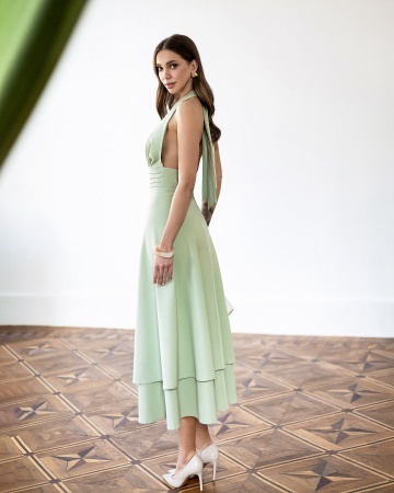 Rochie Kelly - măsliniu - Img 3
