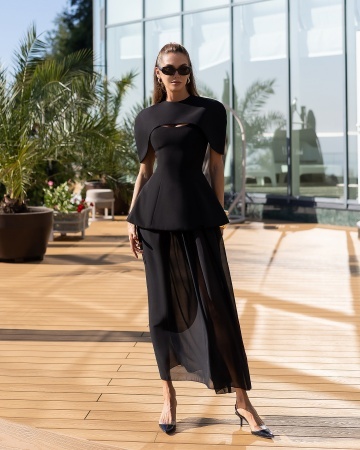Rochie Brigitte - negru