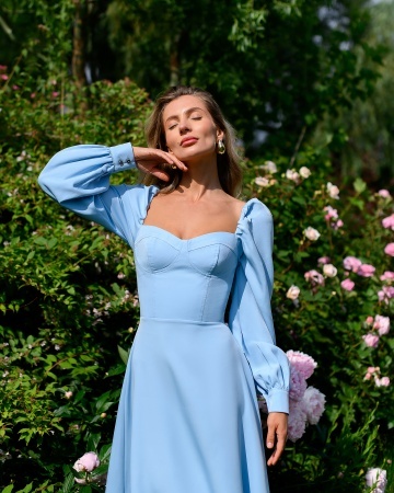 Rochie Coco - albastru - Img 2