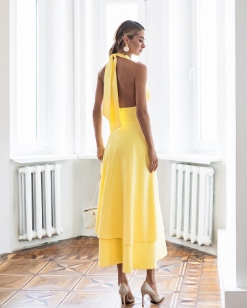 Rochie Kelly - galben - Img 4