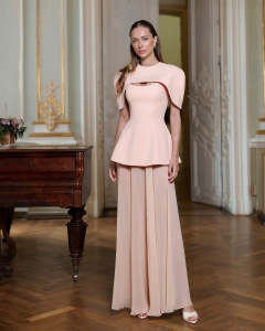Rochie Brigitte - piersic - Img 2