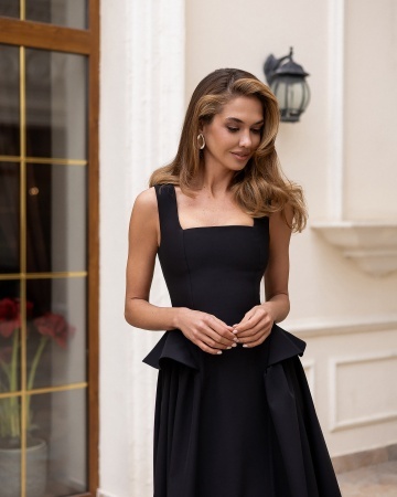 Rochie Daisy - negru - Img 2