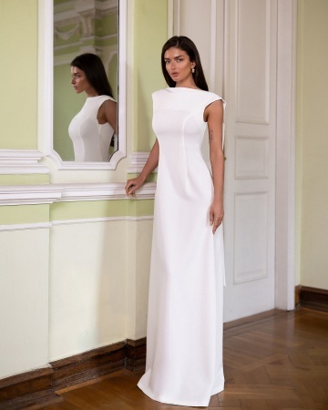 Rochie Orchid - alb