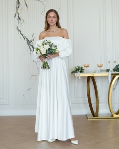 Rochie Bride - alb