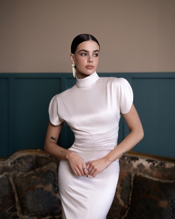 Rochie Christine - crem - Img 3