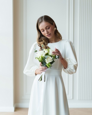Rochie Fleur - alb - Img 2