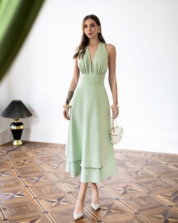 Rochie Kelly - măsliniu