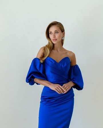 Rochie Scarlett - albastru - Img 3