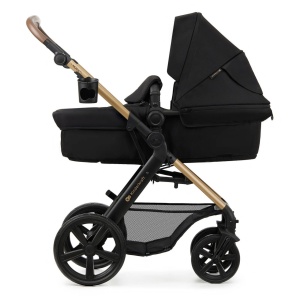 KINDERKRAFT MOOV 2 KOLICA ZA BEBE 3U1 PURE BLACK - Img 3