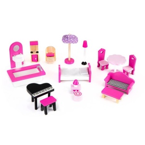 Eco toys - DRVENA KUĆICA ZA LUTKE MARILAND RESIDENCE - Img 4