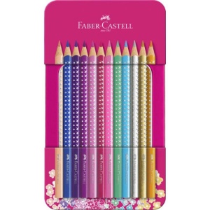 Faber Castell - Drvene Bojice Sparkle Grip 1/12