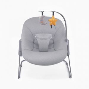 KINDERKRAFT STOLICA ZA LJULJANJE CALMEE GREY - Img 2