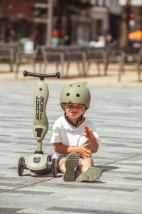 Scoot and ride - Kaciga S-M Olive - Img 5