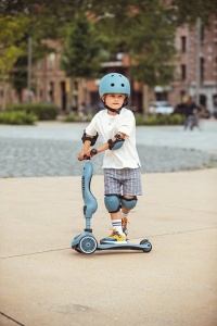 Scoot and ride - Stitnici za laktove i kolena S Steel - Img 3