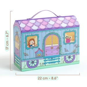 Djeco - Tinly - Arty toys figurice - Kućica Bluchka & Indie house - Img 4