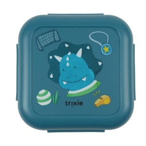 Trixie - Kutija za grickalice sa štipaljkama - Bejzbol igrač gospodin Triceratops