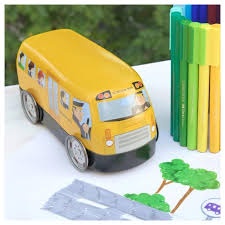 Faber castell - flomasteri connector autobus - Img 3
