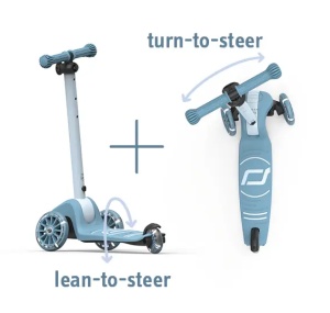 Highwaykick 3S LED Steel - Scoot and ride trotinet za decu i odrasle - Img 2
