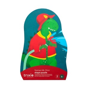 Trixie - Puzla u obliku - vatrogasac dino