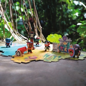 Djeco - Arty toys figurice - Puzla za Artitoys figurice - Bitka - Img 7