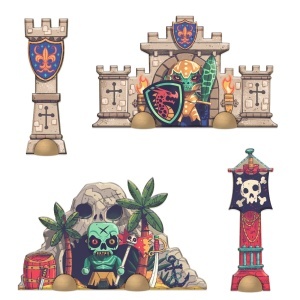 Djeco - Arty toys figurice - Puzla za Artitoys figurice - Bitka - Img 4