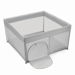 KINDERKRAFT OGRADICA ZA BEBE ZIKI GREY - Img 3
