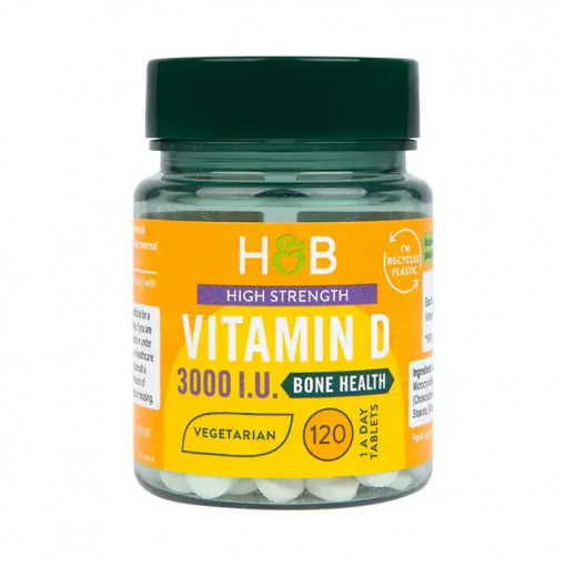 Витамин Д (Vitamin D 3000 I.U.) 75мкг 120 таблетки