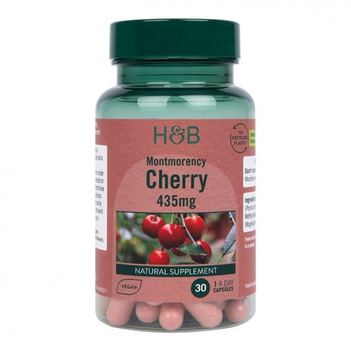 Вишни сорт Монтморенси (Montmorency Cherry) 435mg 30 капсули, H&B