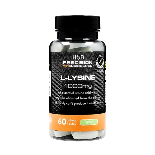 Л-Лизин (L-lysine) 1000мг 60 таблетки, H&B