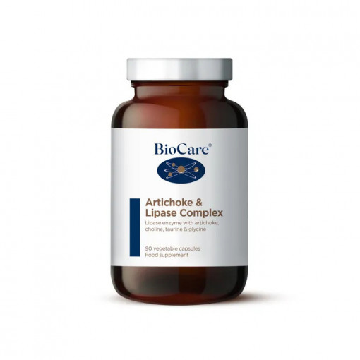 BioCare Artichoke & Lipase Complex 90 Vcaps