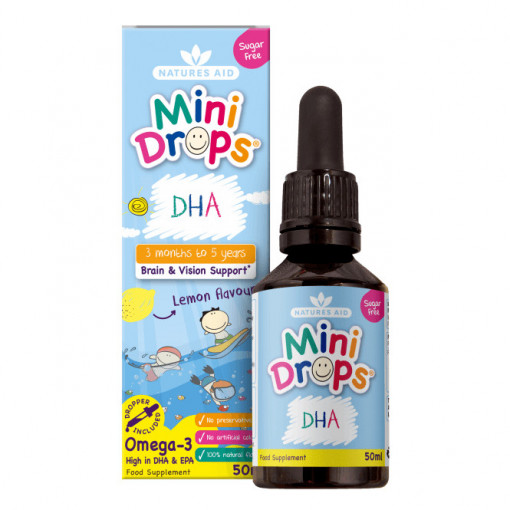 Mini Drops Omega 3 капки за бебета и деца 50ml