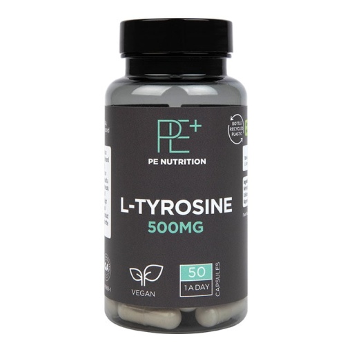 Л-тирозин (L-tyrosine) 500мг 50 капсули, H&B