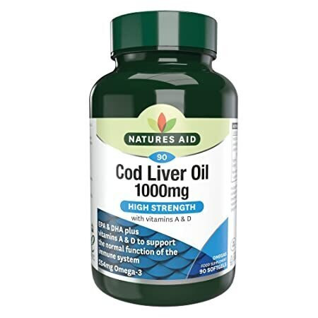 Масло от черен дроб на треска (Cod Liver Oil) 1000мг 90 меки капсули