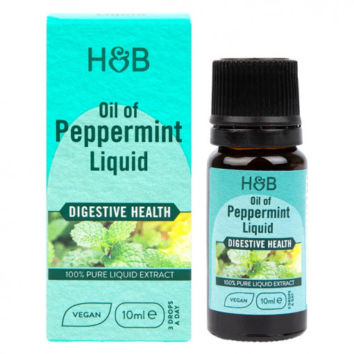 Мента масло за вътрешна употреба 10ml, H&B