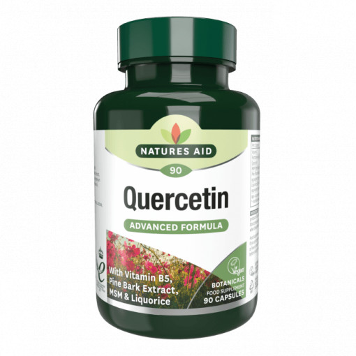 Кверцетин Формула (Quercetin Formula) 90 капсули, Natures Aid