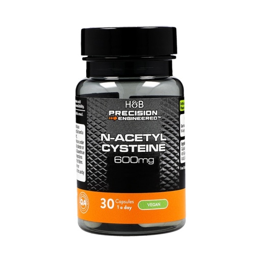 Н-ацетил цистеин (N-Acetyl Cysteine) 600mg 30 веган капсули