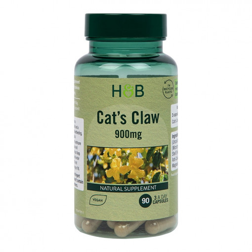 Котешки нокът (Cat`s Claw) (саменто) 300мг 90 капсули, H&B