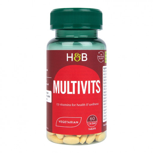 Мултивитамини (Multivits) 60 таблетки, H&B