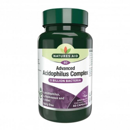 Пробиотичен комплекс с Ацидофилус (Acidophilus Complex) 5млрд. 60 капсули