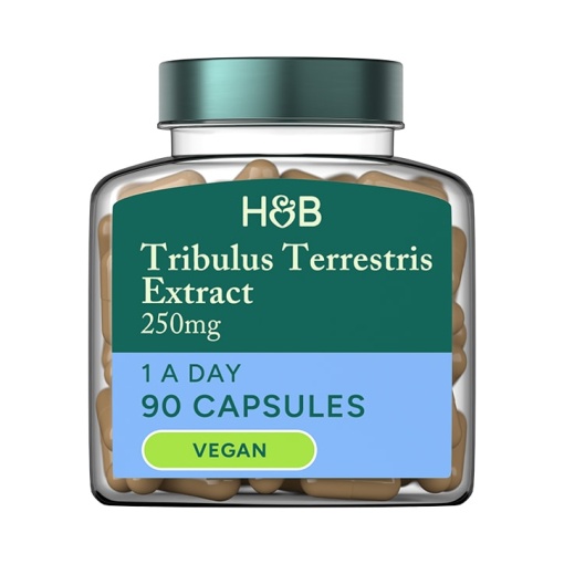 Бабини зъби (Tribulus Terrestris Extract) 250mg 90 капсули, H&B