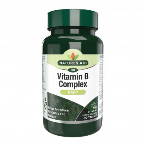 Витамин B комплекс (Vitamin B Complex) 90 таблетки, Natures Aid
