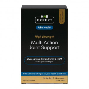 Експертна формула за здрави стави (Holland & Barrett Multi Action Joint Support) 90 таблетки и 30 капсул