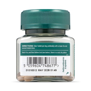 Желязо и витамин C (Iron and Vitamin C) 30 таблетки, H&B - Img 3