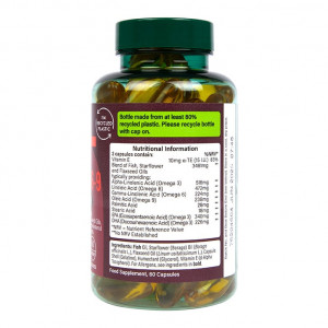 Тройни Омега 3+6+9 Тройна Сила (Triple Omega 3-6-9) 60 капсули, Holland and Barrett - Img 6