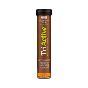 Pre-Workout Electrolyte Effervescent Mango 20 Tablets