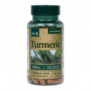 Куркума (Turmeric) 500мг 90 капсули, H&B