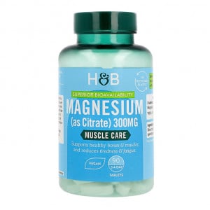 Магнезий Цитрат (Magnesium Citrate) 100мг 90 таблетки, H&B - Img 1