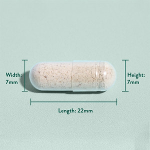 Псилиум хуск фибри (Psyllium Husk) 500mg 200 капсули, HB - Img 4